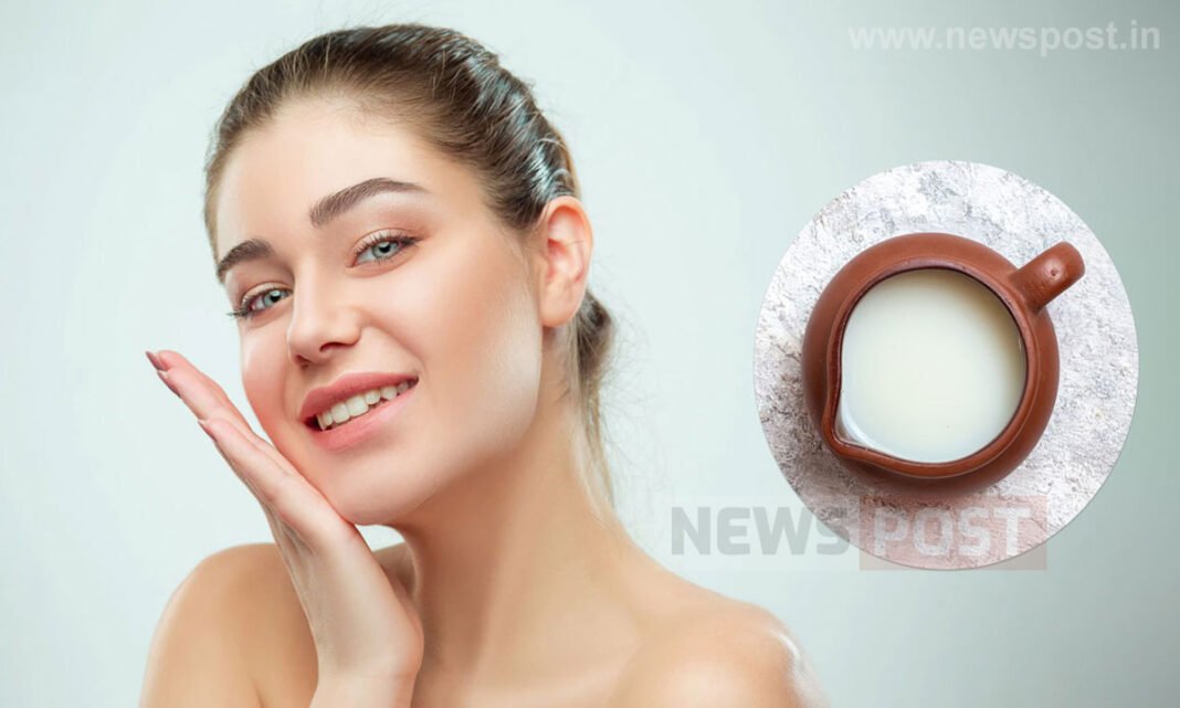 raw milk for glowing skin